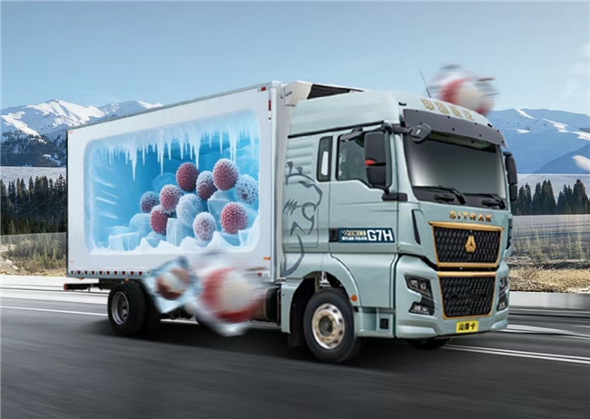 赢战荔枝季 | 汕德卡G7H冷藏车——您的“鲜”机伙伴!